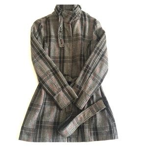 Forever 21 Plaid Coat - size Medium